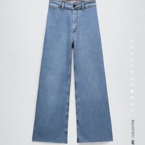 NWT Zara ZW The Marine Straight Jeans, Size 31 (US 12)